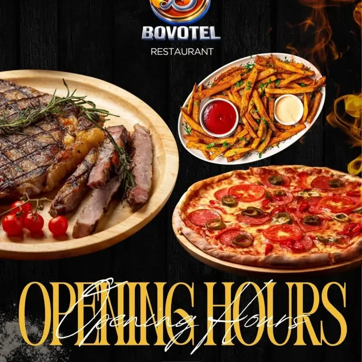 Food served by Bovotel Restaurant in Arawa